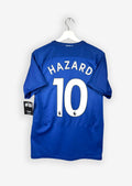 CHELSEA 2017/18 HOME SHIRT - #10 HAZARD (SIZE S)