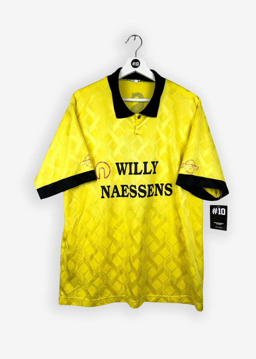 KSV OUDENAARDE 90s HOME SHIRT - MATCHWORN/ISSUED #8 (SIZE XL)