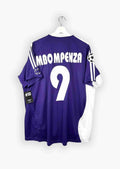 RSC ANDERLECHT 2006/07 HOME SHIRT - MATCHWORN/ISSUED CHAMPIONS LEAGUE #9 MBO MPENZA (SIZE XL)