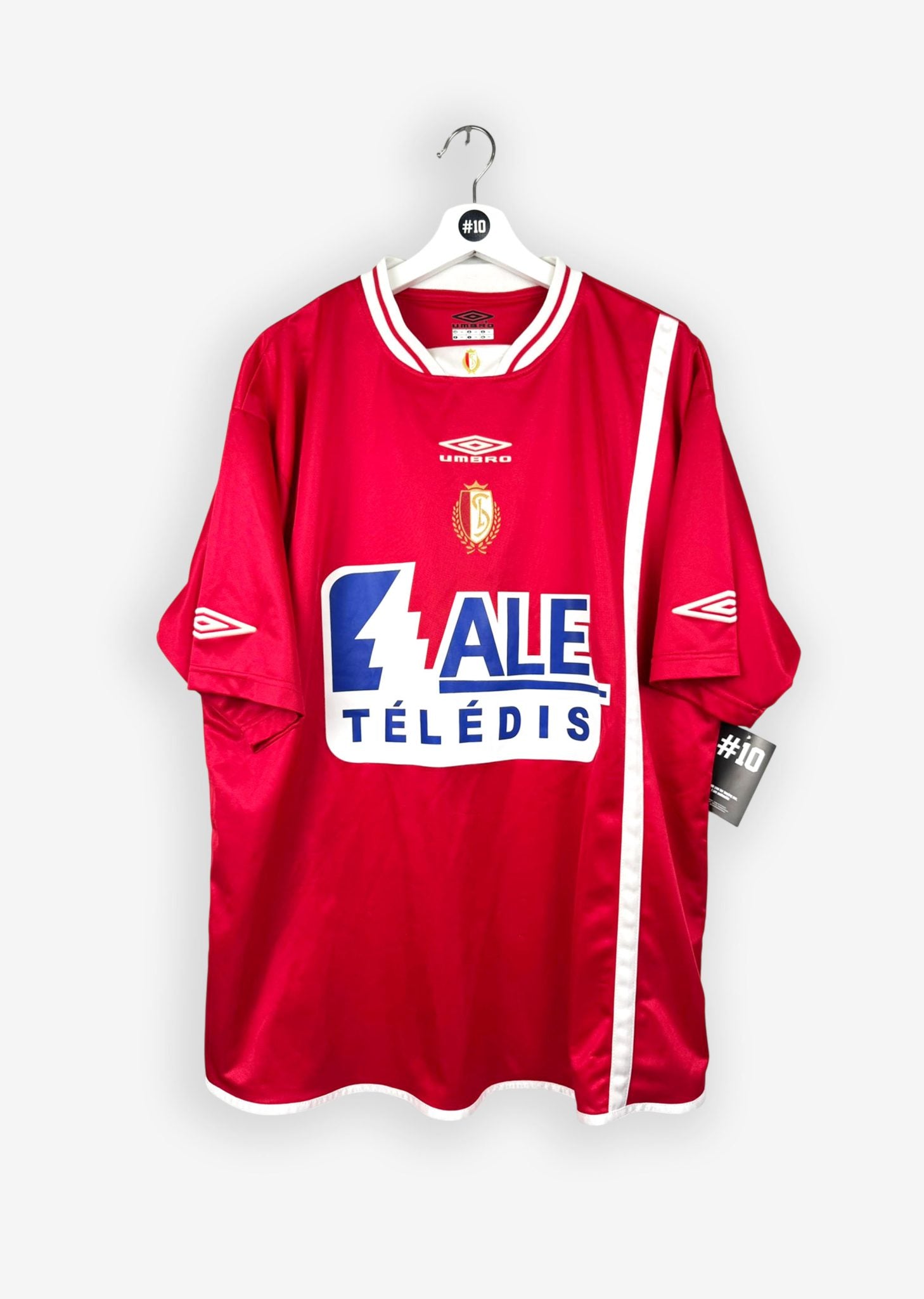 STANDARD DE LIÈGE 2003/04 HOME SHIRT (SIZE XXL)