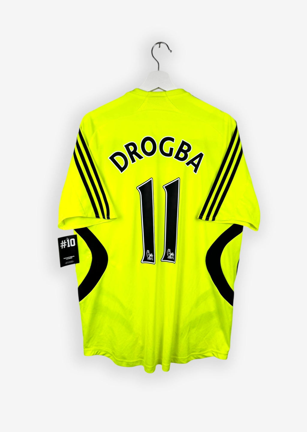 CHELSEA 2007/08 AWAY SHIRT - #11 DROGBA (SIZE M)