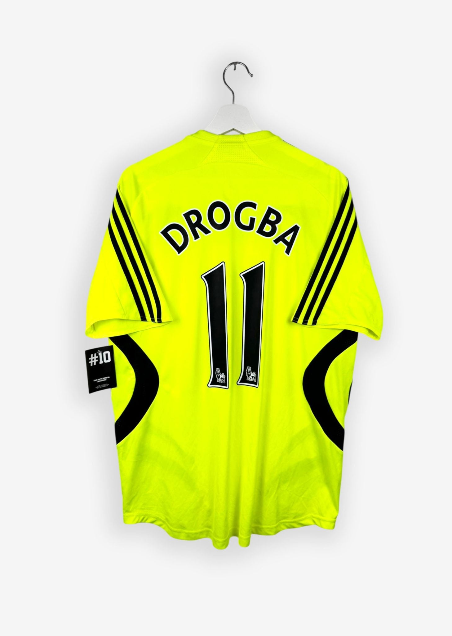 CHELSEA 2007/08 AWAY SHIRT - #11 DROGBA (SIZE M)
