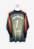 FC BAYERN MUNICH 2003/04 GK SHIRT - #1 KAHN (SIZE S)