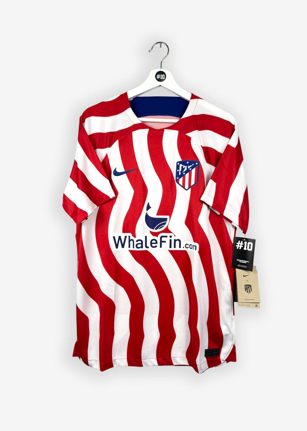 ATLETICO MADRID 2022/23 HOME SHIRT - #8 GRIEZMANN (SIZE M) NWT