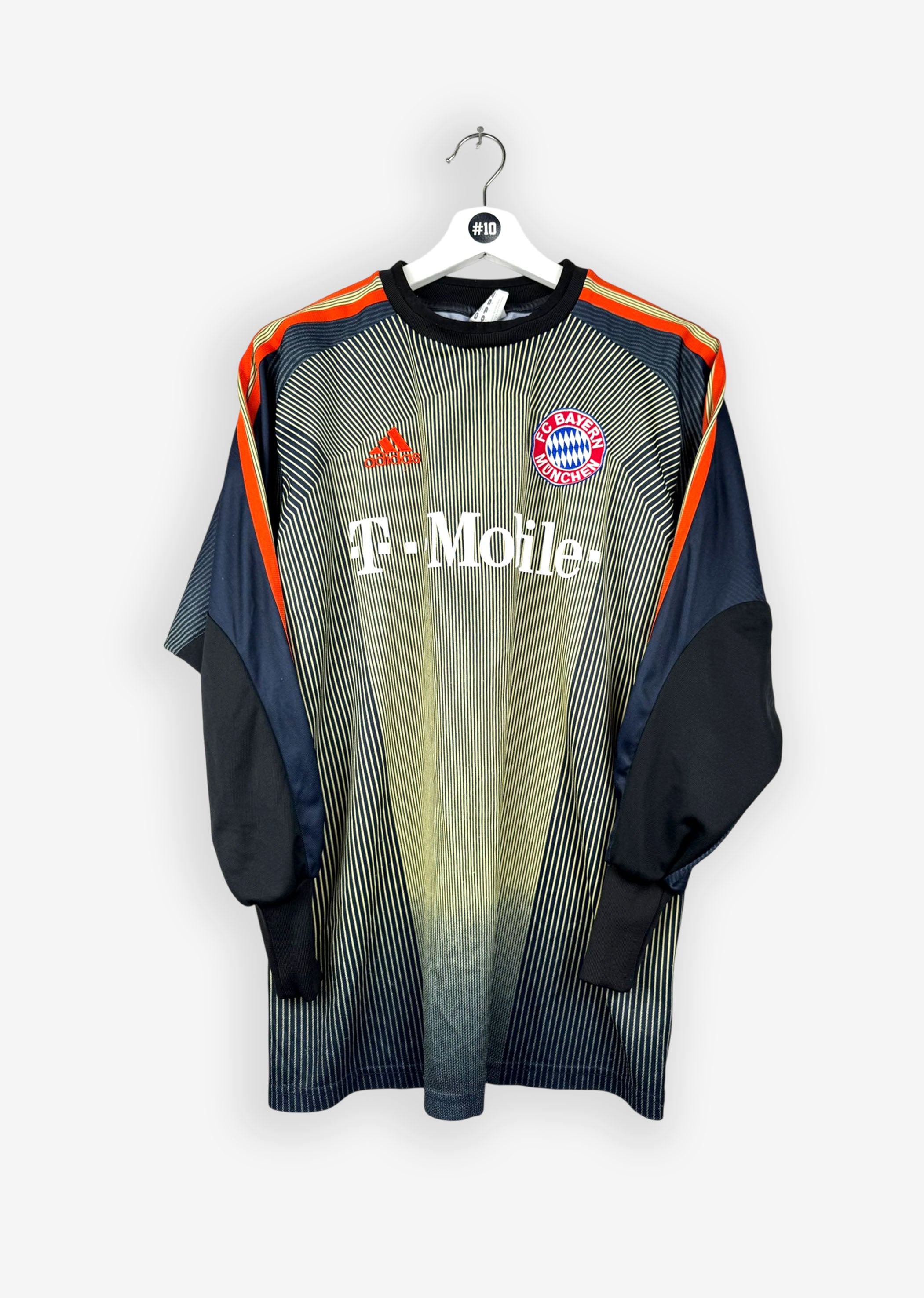 FC BAYERN MUNICH 2003/04 GK SHIRT - #1 KAHN (SIZE S)