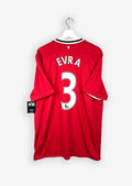 MANCHESTER UNITED 2011/12 HOME SHIRT - #3 EVRA (SIZE XL)