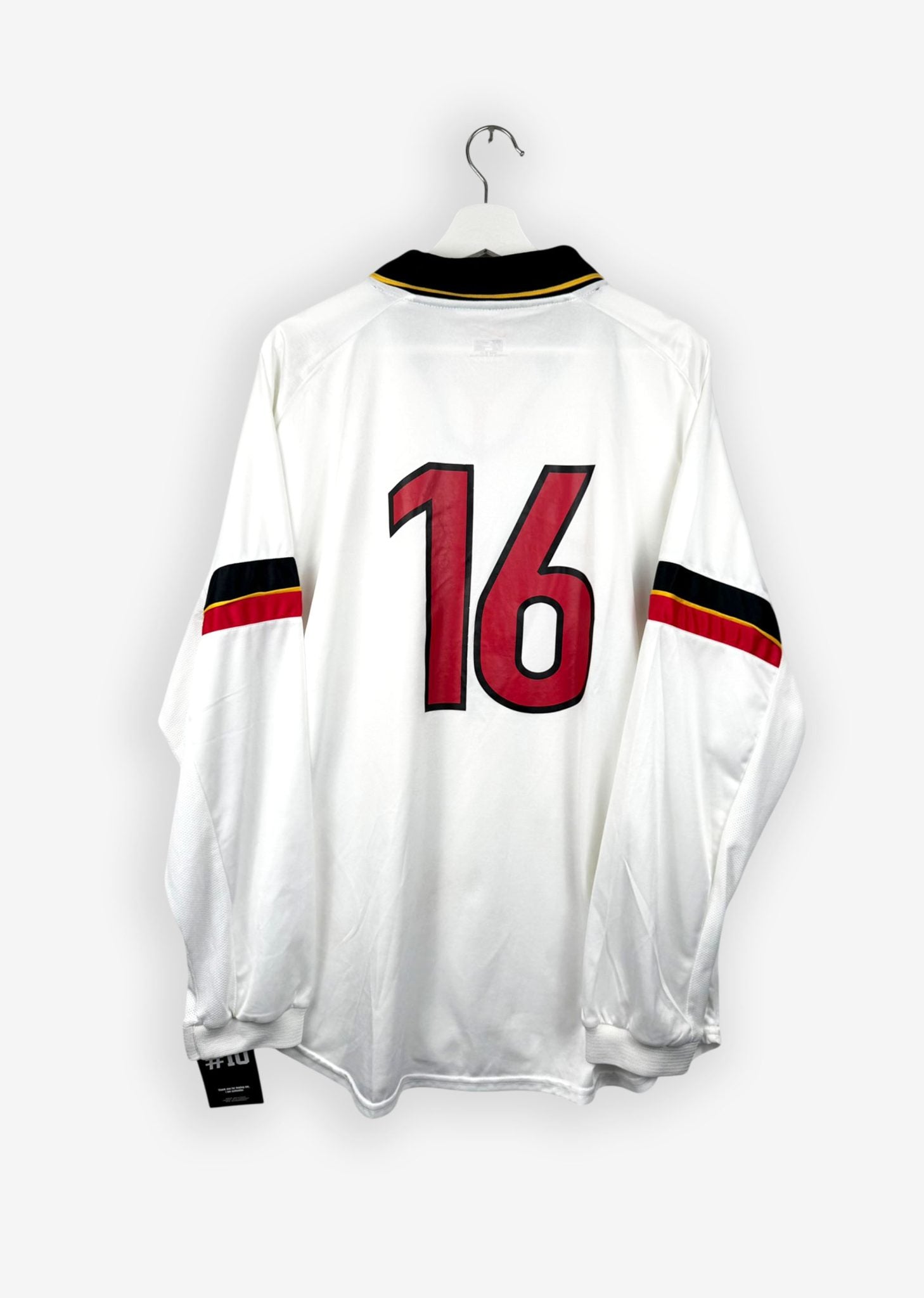 BELGIUM 1999/00 AWAY SHIRT - MATCHWORN/ISSUED #16 (SIZE XL)