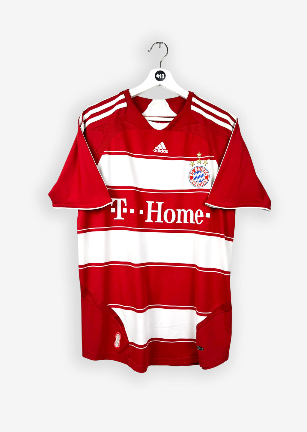 FC BAYERN MUNICH 2007/09 HOME SHIRT - #21 LAHM (SIZE M)