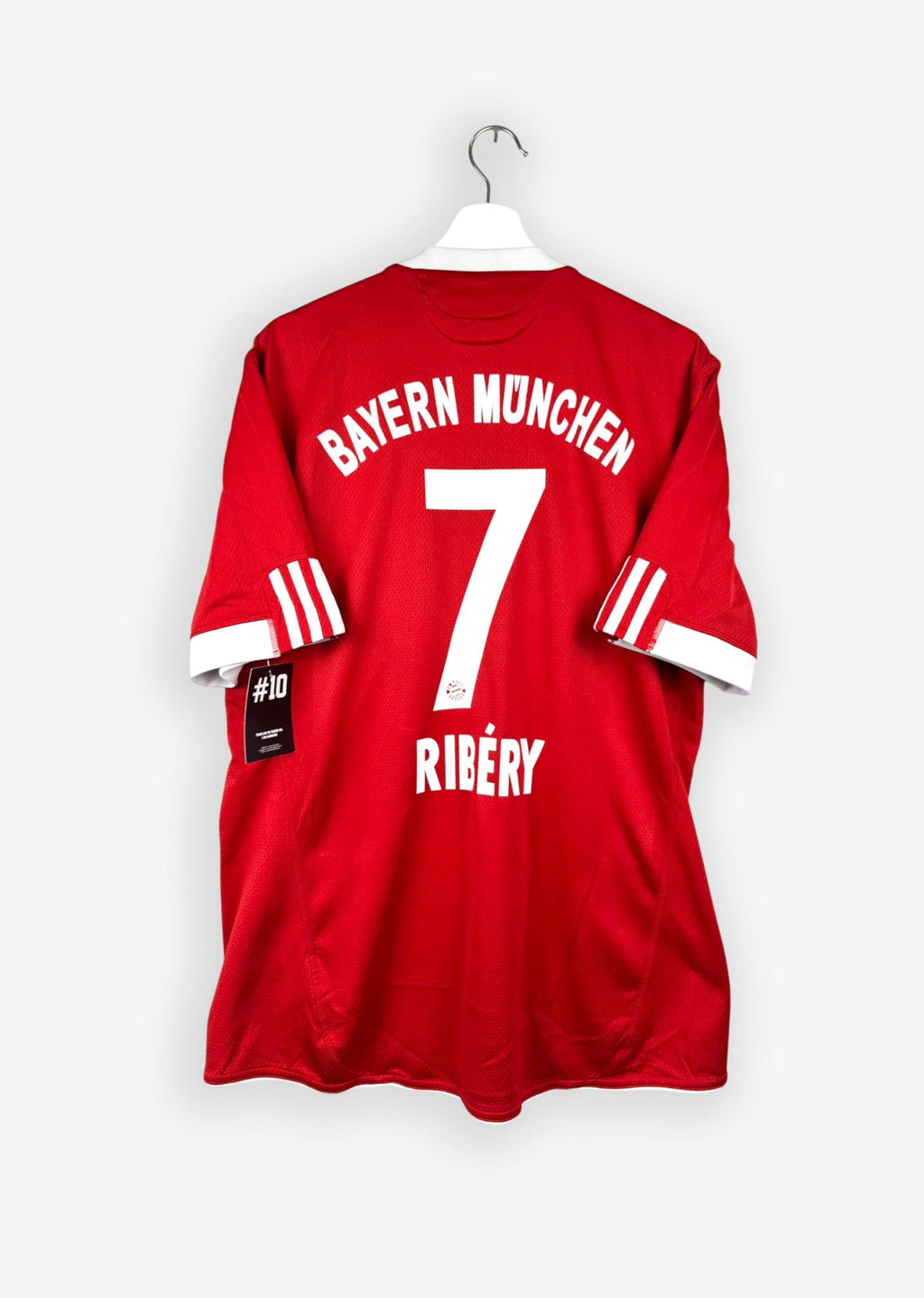 FC BAYERN MUNICH 2009/10 HOME SHIRT - #7 RIBERY (SIZE L)