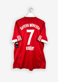 FC BAYERN MUNICH 2009/10 HOME SHIRT - #7 RIBERY (SIZE L)