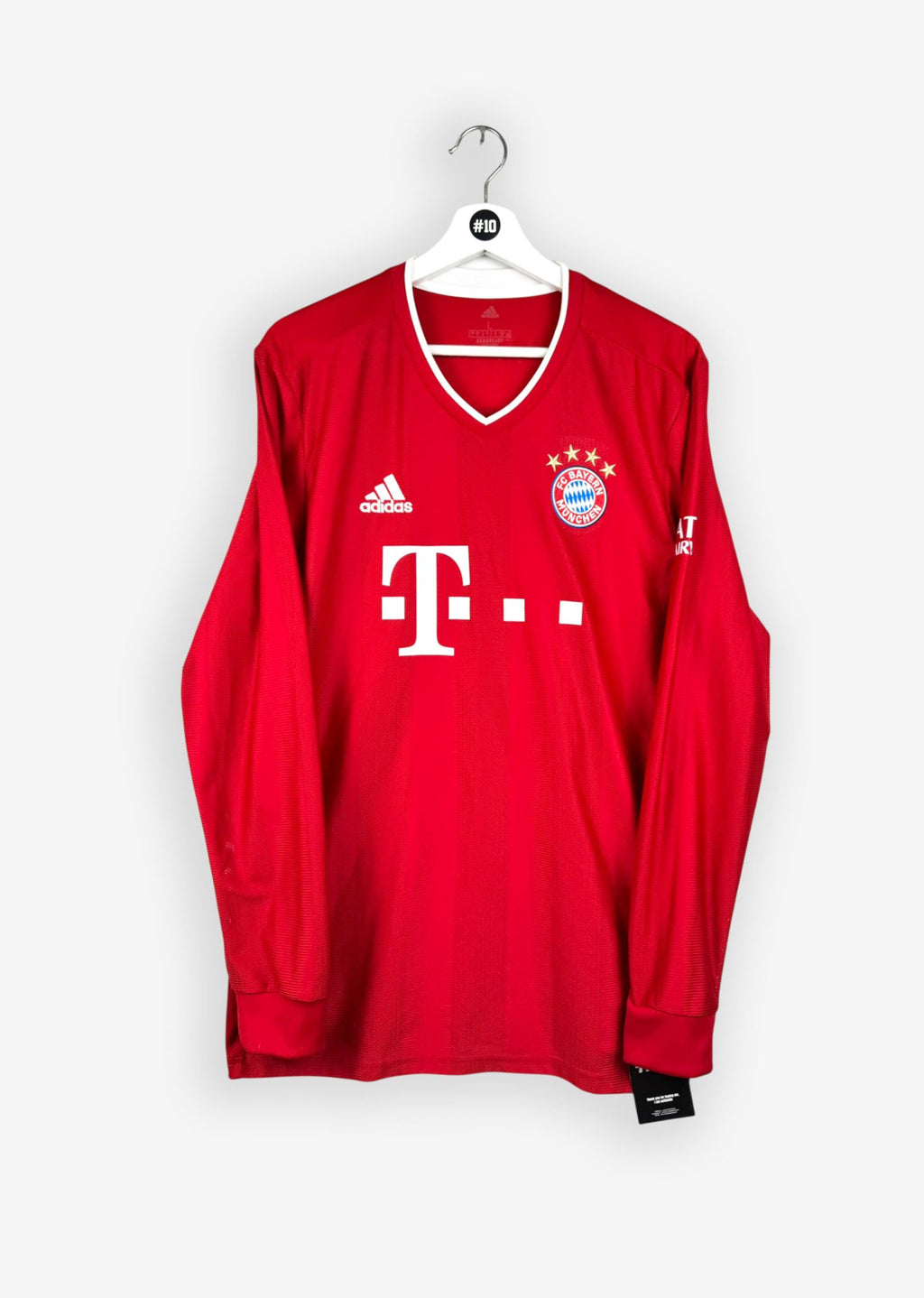 FC BAYERN MUNICH 2020/21 HOME SHIRT - #9 LEWANDOWSKI (SIZE L)
