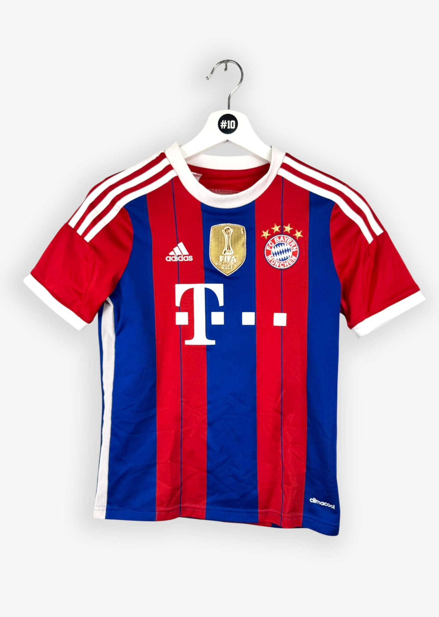 FC BAYERN MUNICH 2014/15 HOME SHIRT - #25 MÜLLER (SIZE 152 KIDS)