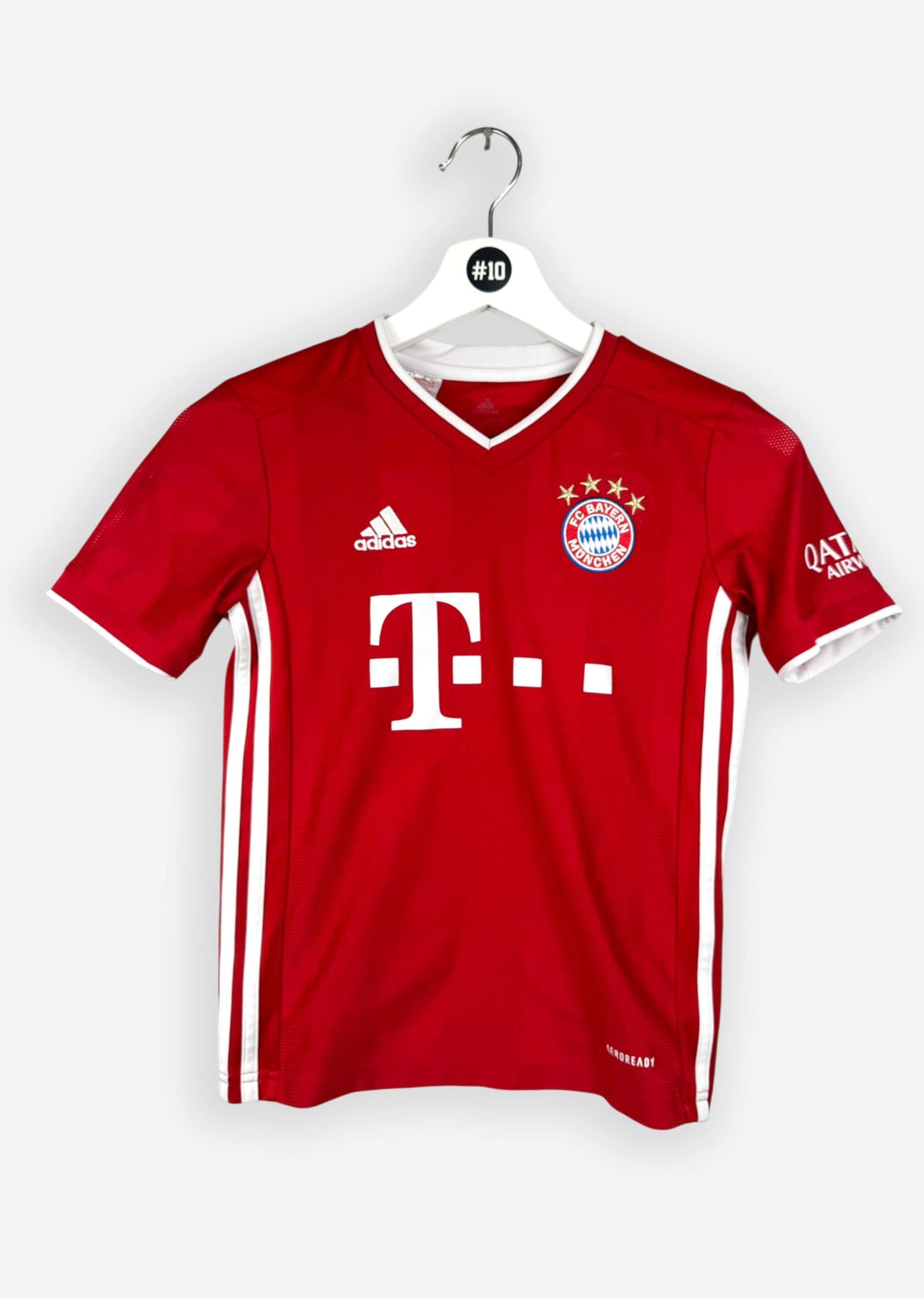 FC BAYERN MUNICH 2020/21 HOME SHIRT - #9 LEWANDOWSKI (SIZE 140 KIDS)