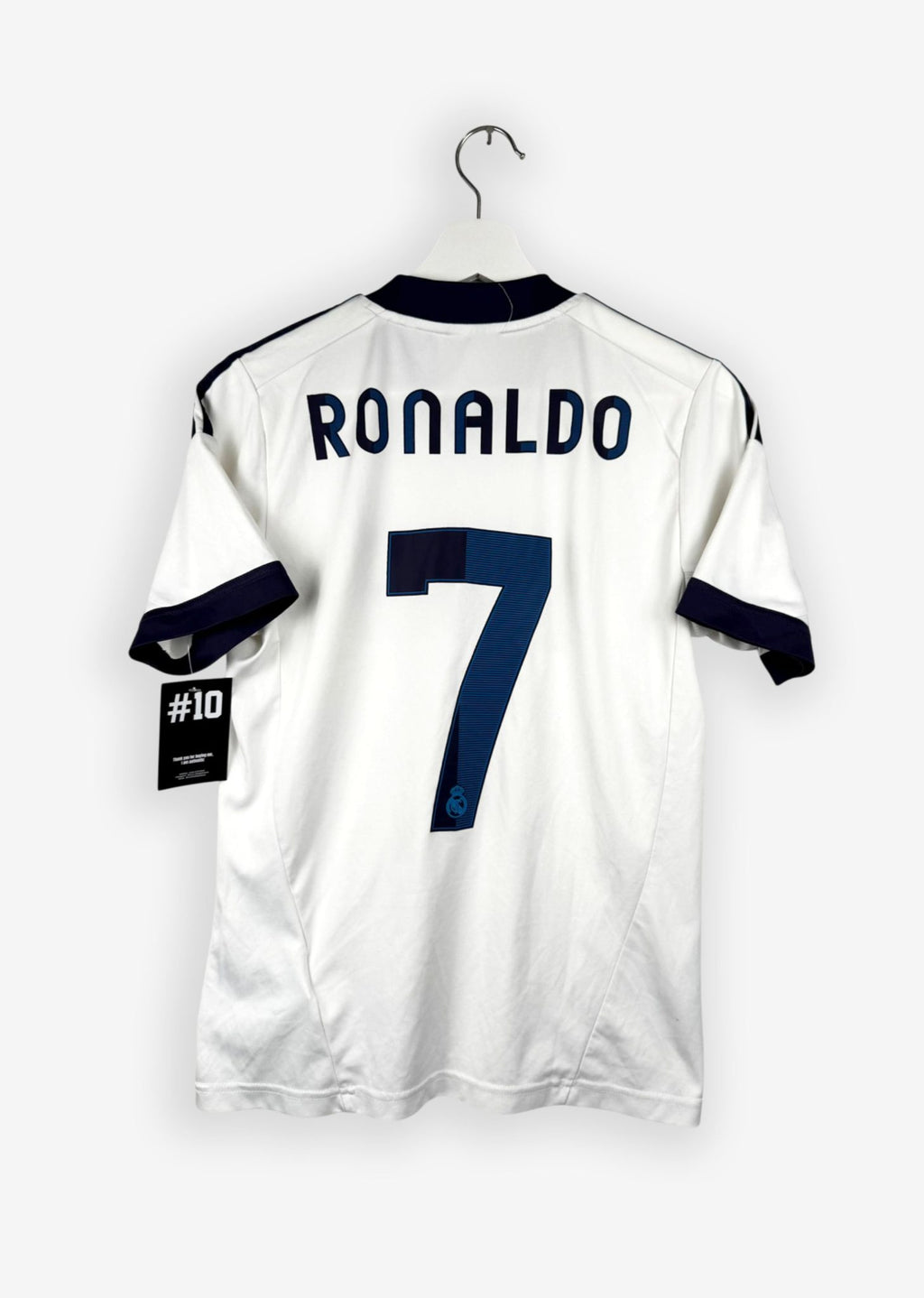 REAL MADRID 2012/13 HOME SHIRT - #7 RONALDO (SIZE 164 KIDS)