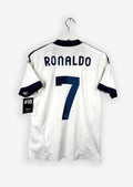 REAL MADRID 2012/13 HOME SHIRT - #7 RONALDO (SIZE 164 KIDS)
