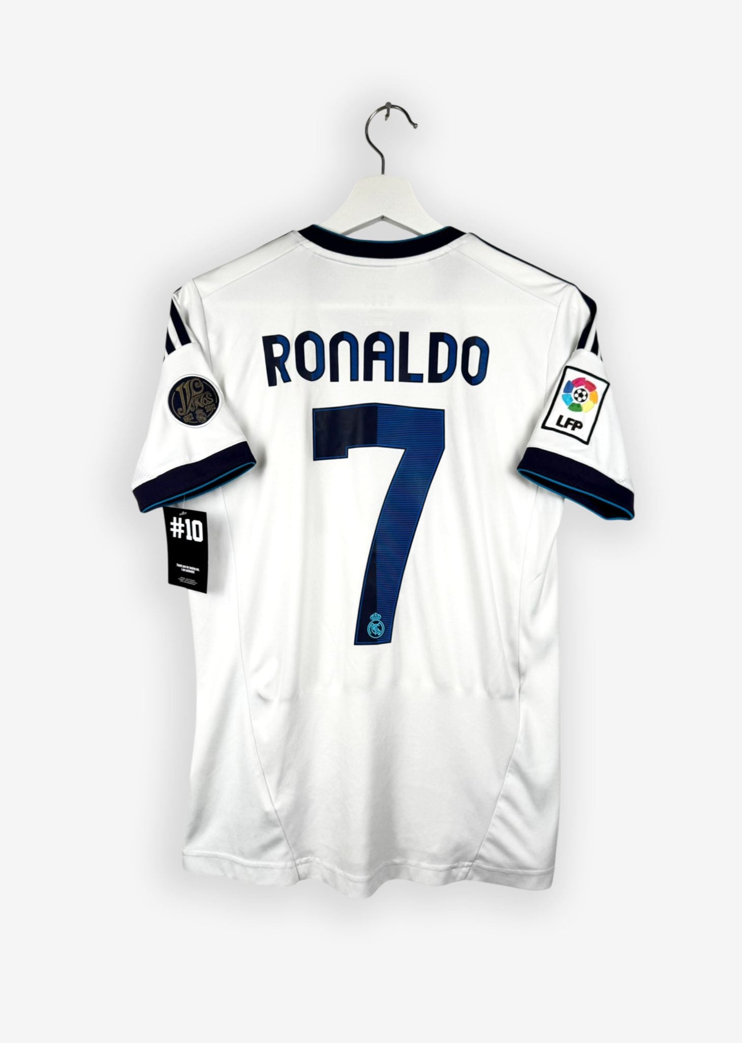 REAL MADRID 2012/13 HOME SHIRT - #7 RONALDO (SIZE 164 KIDS)
