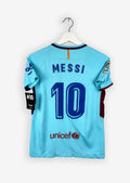 FC BARCELONA 2017/18 AWAY SHIRT - #10 MESSI (SIZE 140 KIDS)
