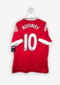 MANCHESTER UNITED 2015/16 HOME SHIRT - #10 ROONEY (SIZE XL)