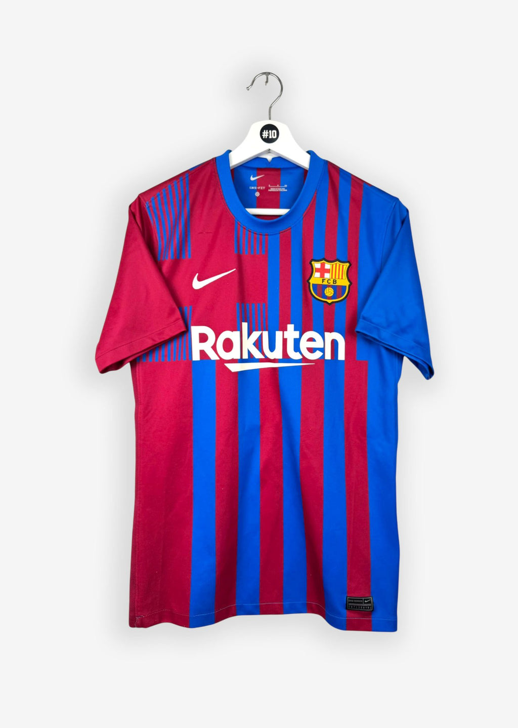 FC BARCELONA 2021/22 HOME SHIRT - #16 PEDRI (SIZE S)