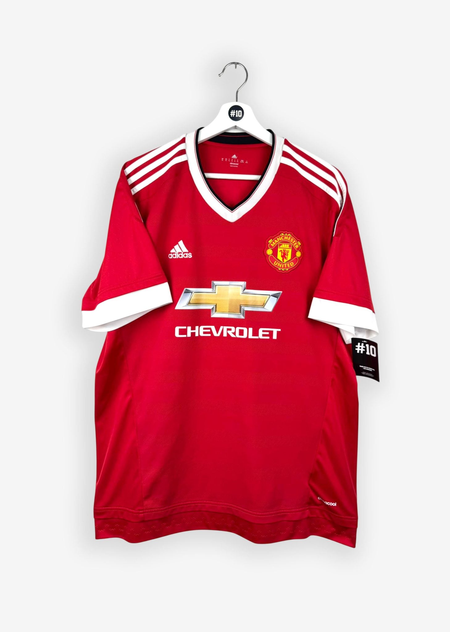 MANCHESTER UNITED 2015/16 HOME SHIRT - #39 RASHFORD (SIZE XL)