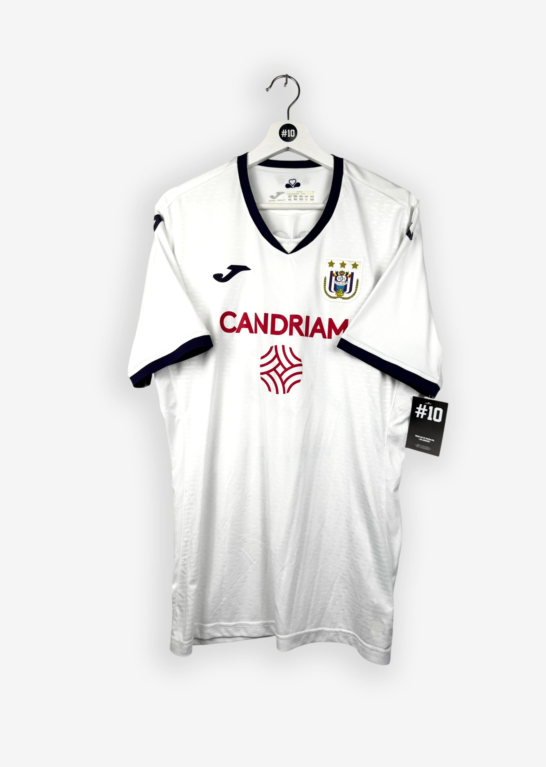 RSC ANDERLECHT 2022/23 AWAY SHIRT - #99 FABIO SILVA (SIZE XL)