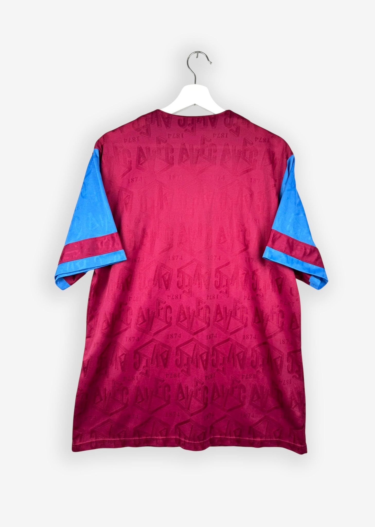 ASTON VILLA 1992/93 HOME SHIRT (SIZE L)