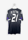 RSC ANDERLECHT 2009/10 AWAY SHIRT - #21 DE SUTTER (SIZE M)