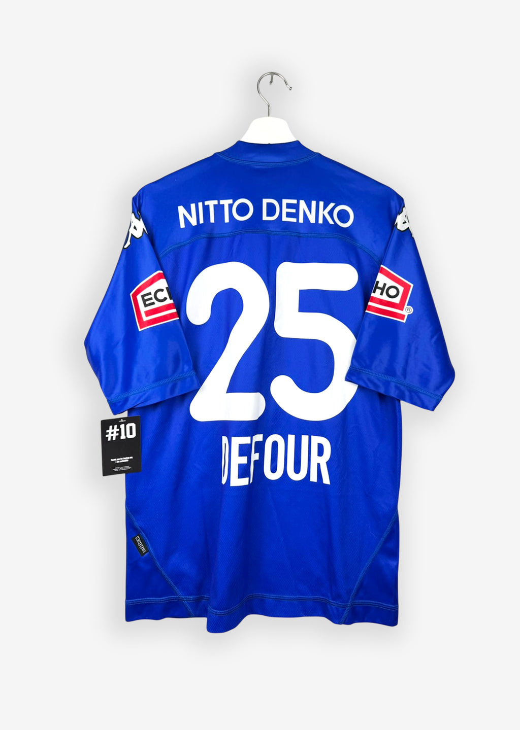 KRC GENK 2004/05 HOME SHIRT - #25 DEFOUR (SIZE M)