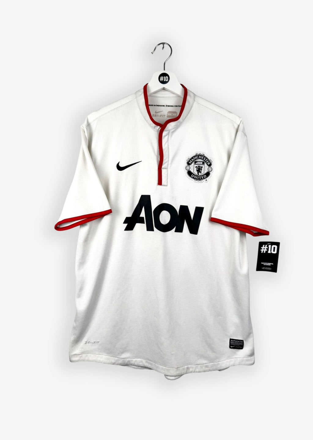 MANCHESTER UNITED 2012/13 AWAY SHIRT - #20 VAN PERSIE (SIZE L)