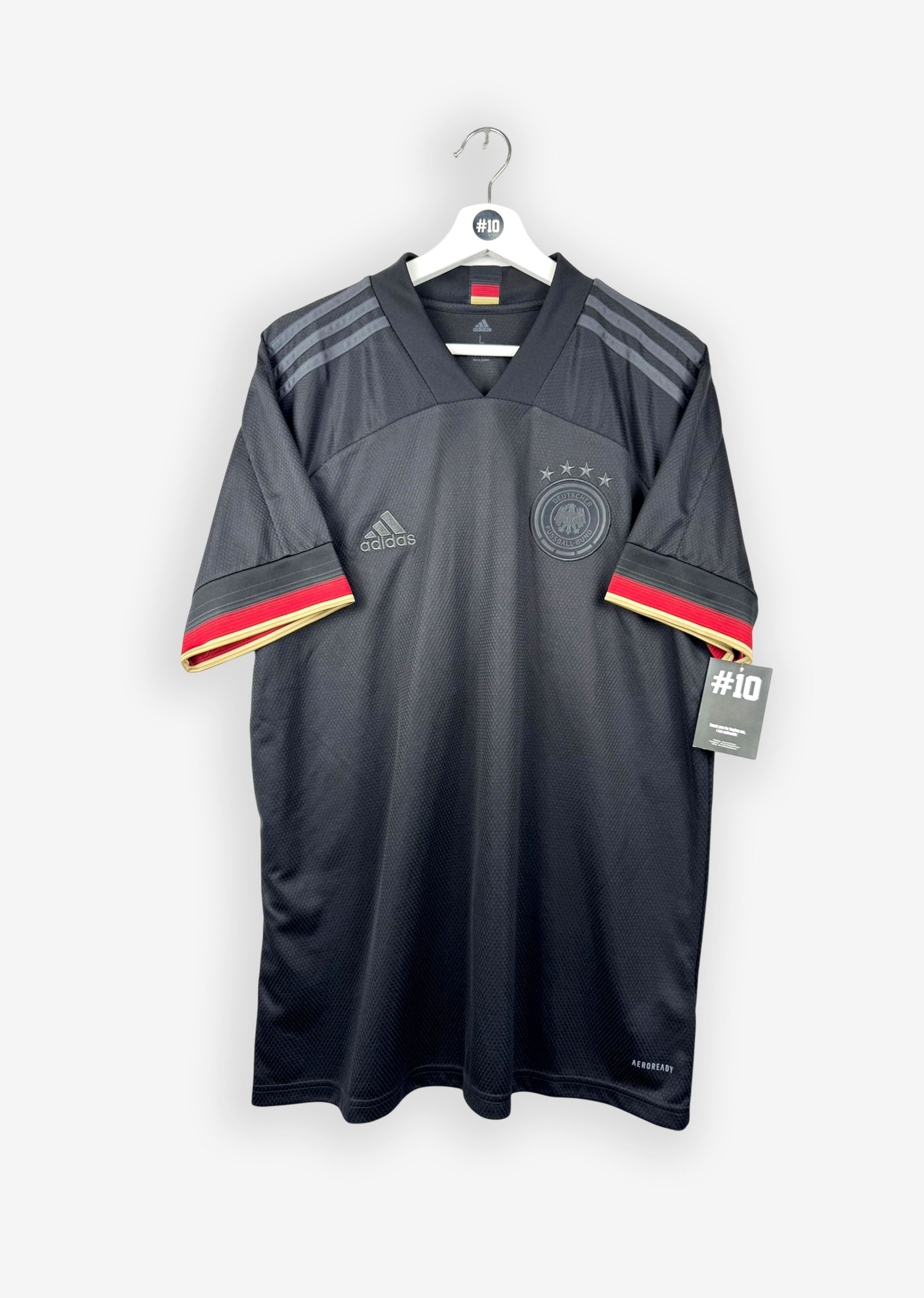 GERMANY 2020/21 AWAY SHIRT - #19 SANE (SIZE L)