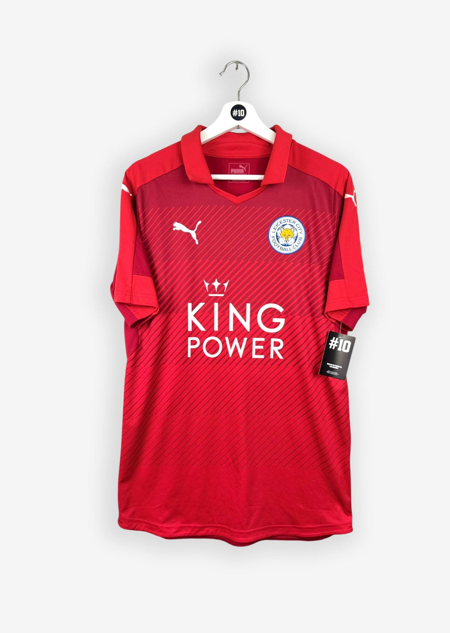 LEICESTER CITY 2016/17 AWAY SHIRT - SIGNED #27 WASILEWSKI (SIZE M)