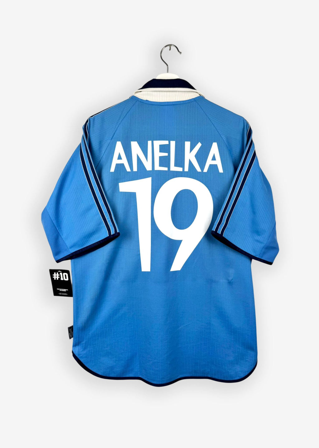 REAL MADRID 1999/01 THIRD SHIRT - #19 ANELKA (SIZE M)