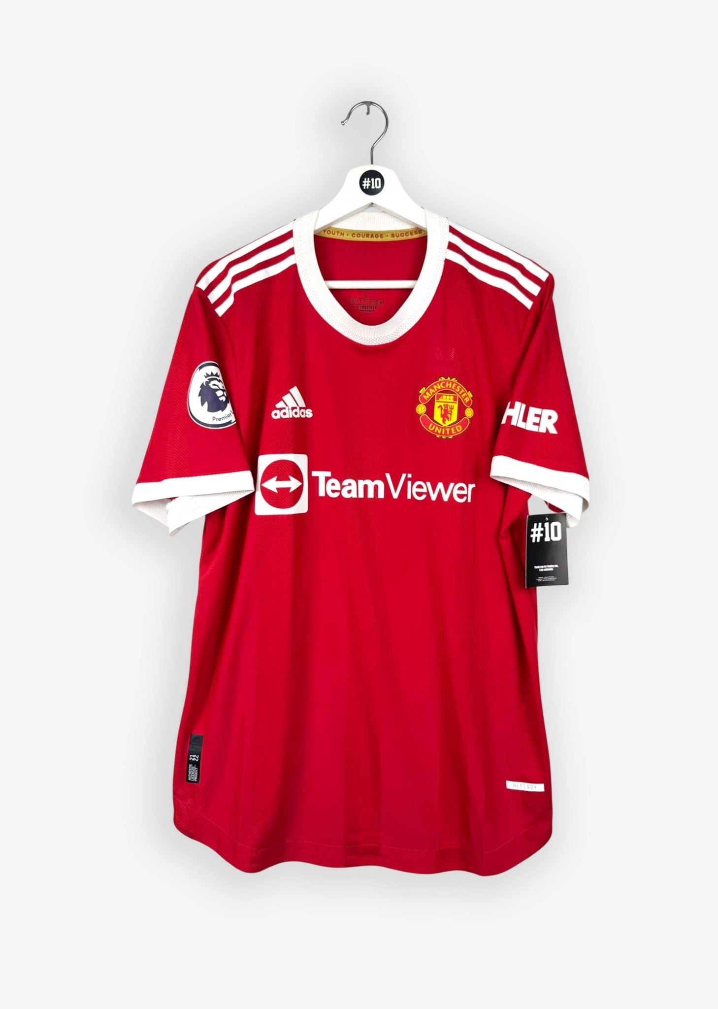 MANCHESTER UNITED 2022/23 HOME SHIRT - #11 GREENWOOD (SIZE L) NWT