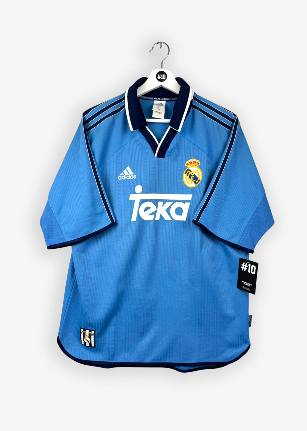REAL MADRID 1999/01 THIRD SHIRT - #19 ANELKA (SIZE M)