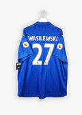 LEICESTER CITY 2016/17 HOME SHIRT - SIGNED #27 WASILEWSKI (SIZE 3XL)