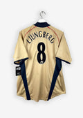 ARSENAL 2001/02 AWAY SHIRT - #8 LJUNBERG (SIZE M)