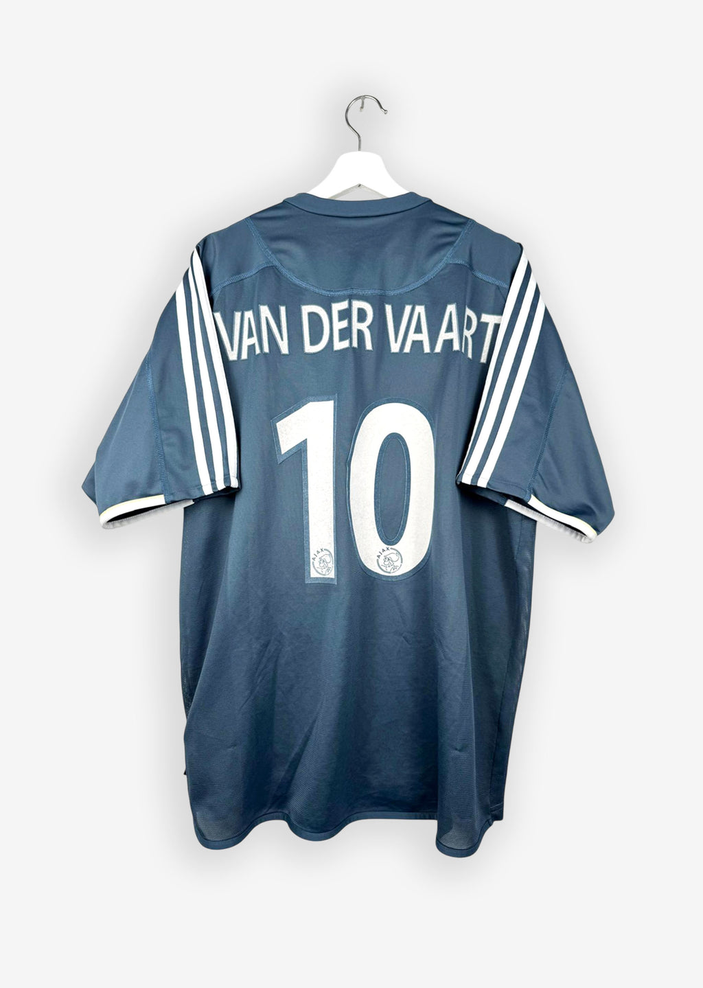 AJAX 2003/04 AWAY SHIRT - #10 VAN DER VAART (SIZE XL)