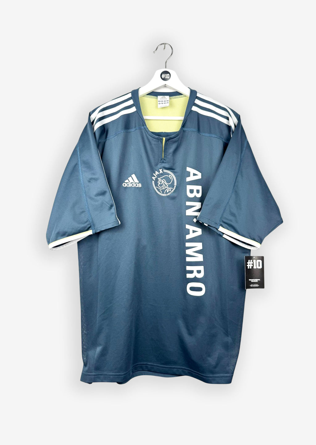 AJAX 2003/04 AWAY SHIRT - #10 VAN DER VAART (SIZE XL)