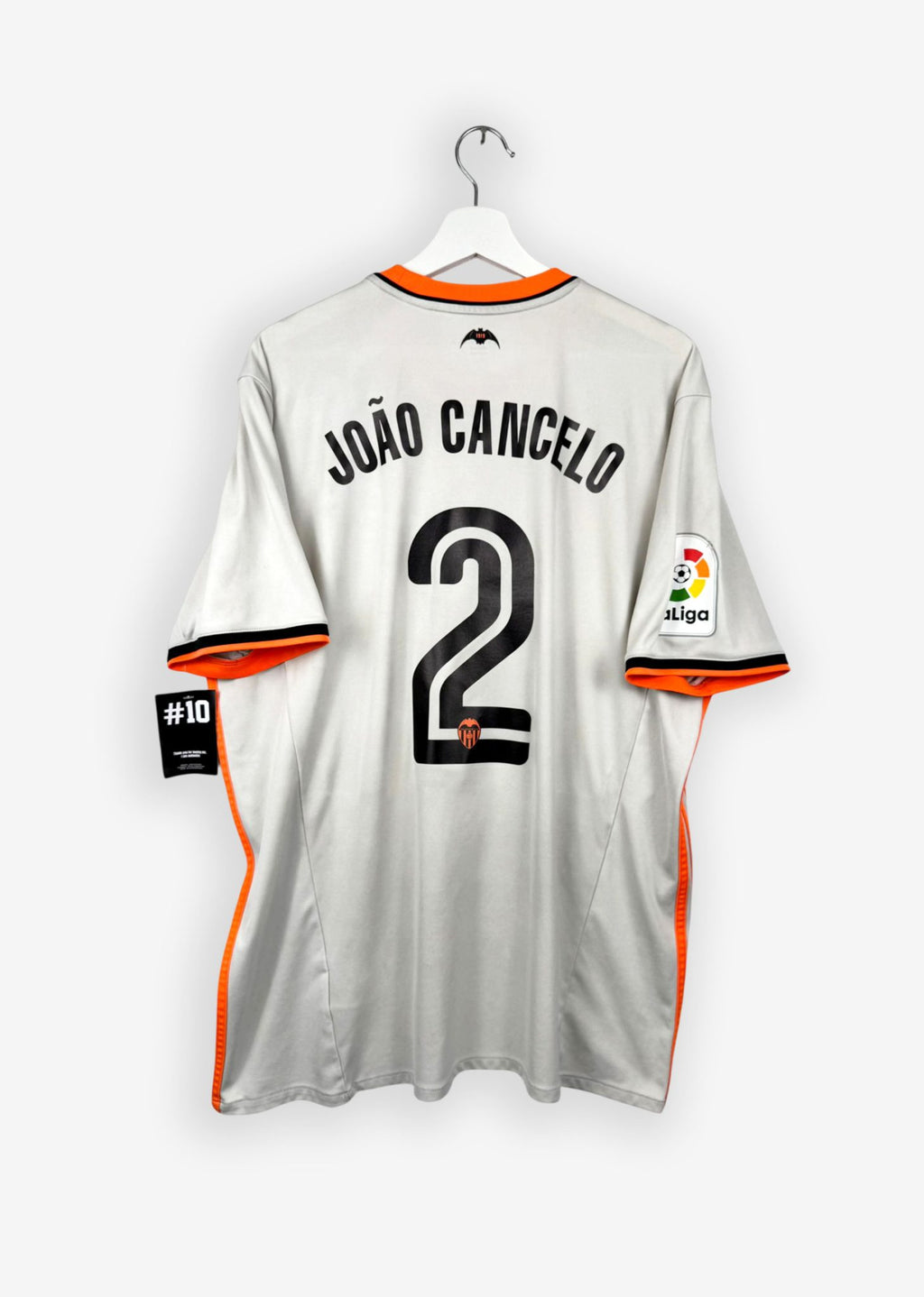 VALENCIA 2016/17 HOME SHIRT - #2 JOAO CANCELO (SIZE XL)