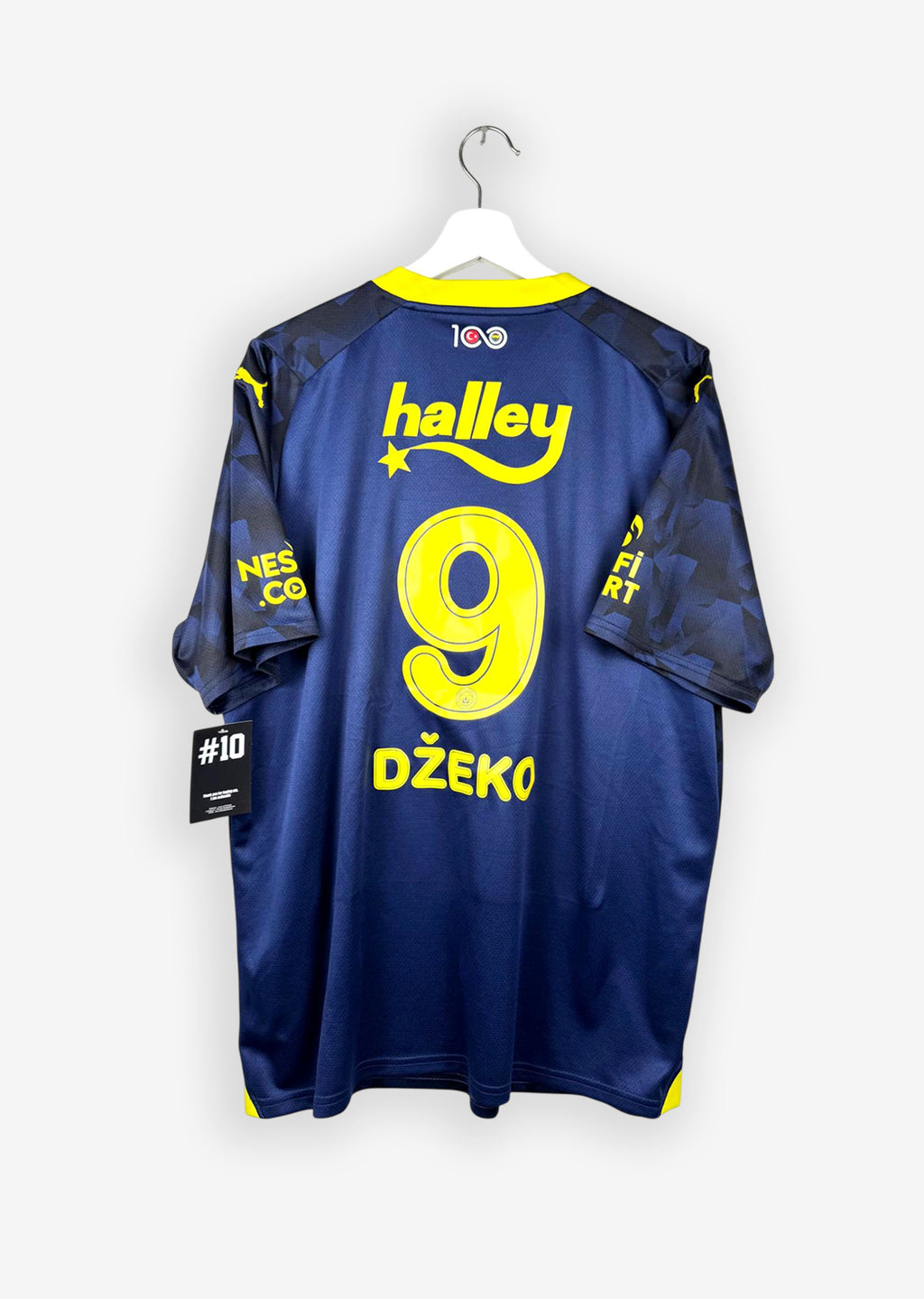 FENERBAHCE 2023/24 THIRD SHIRT - #9 DZEKO (SIZE XL)