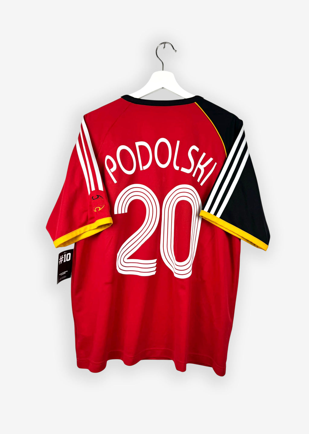 GERMANY 2005/07 AWAY SHIRT - #20 PODOLSKI (SIZE XL)