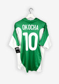 NIGERIA 2000/01 HOME SHIRT - #10 OKOCHA (SIZE S)