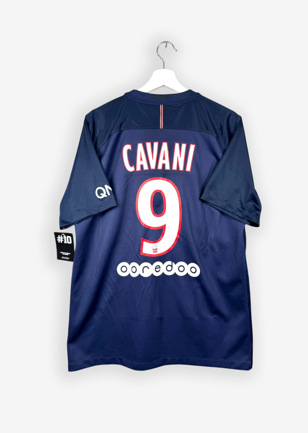 PARIS SAINT-GERMAIN 2016/17 HOME SHIRT - #9 CAVANI (SIZE L)