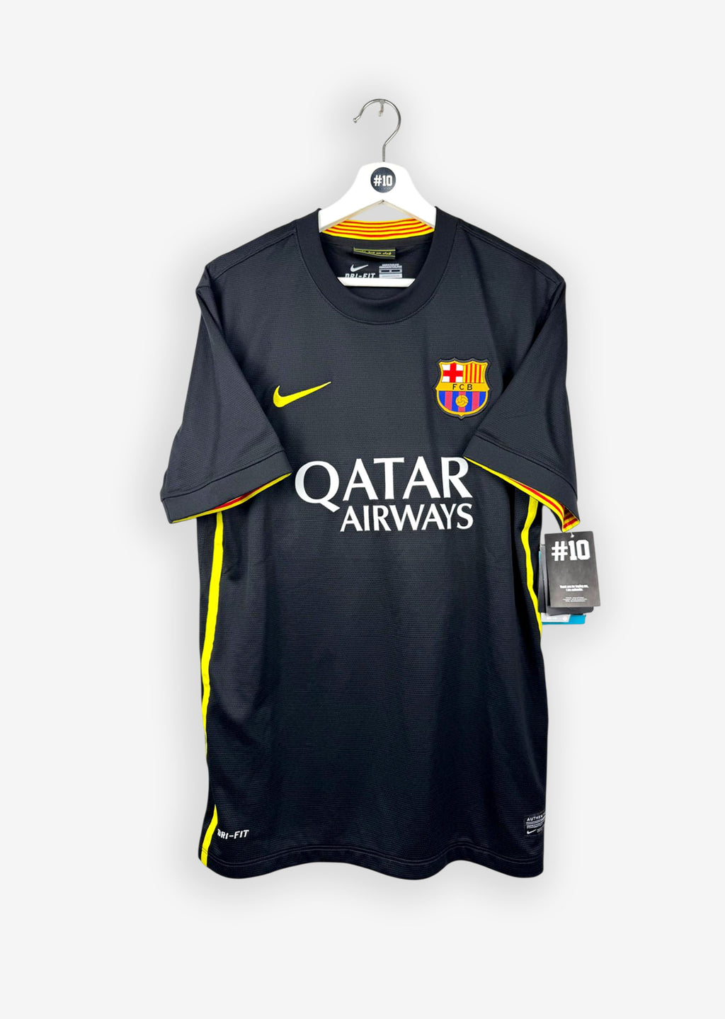 FC BARCELONA 2013/14 THIRD SHIRT - #10 MESSI (SIZE M) NWT