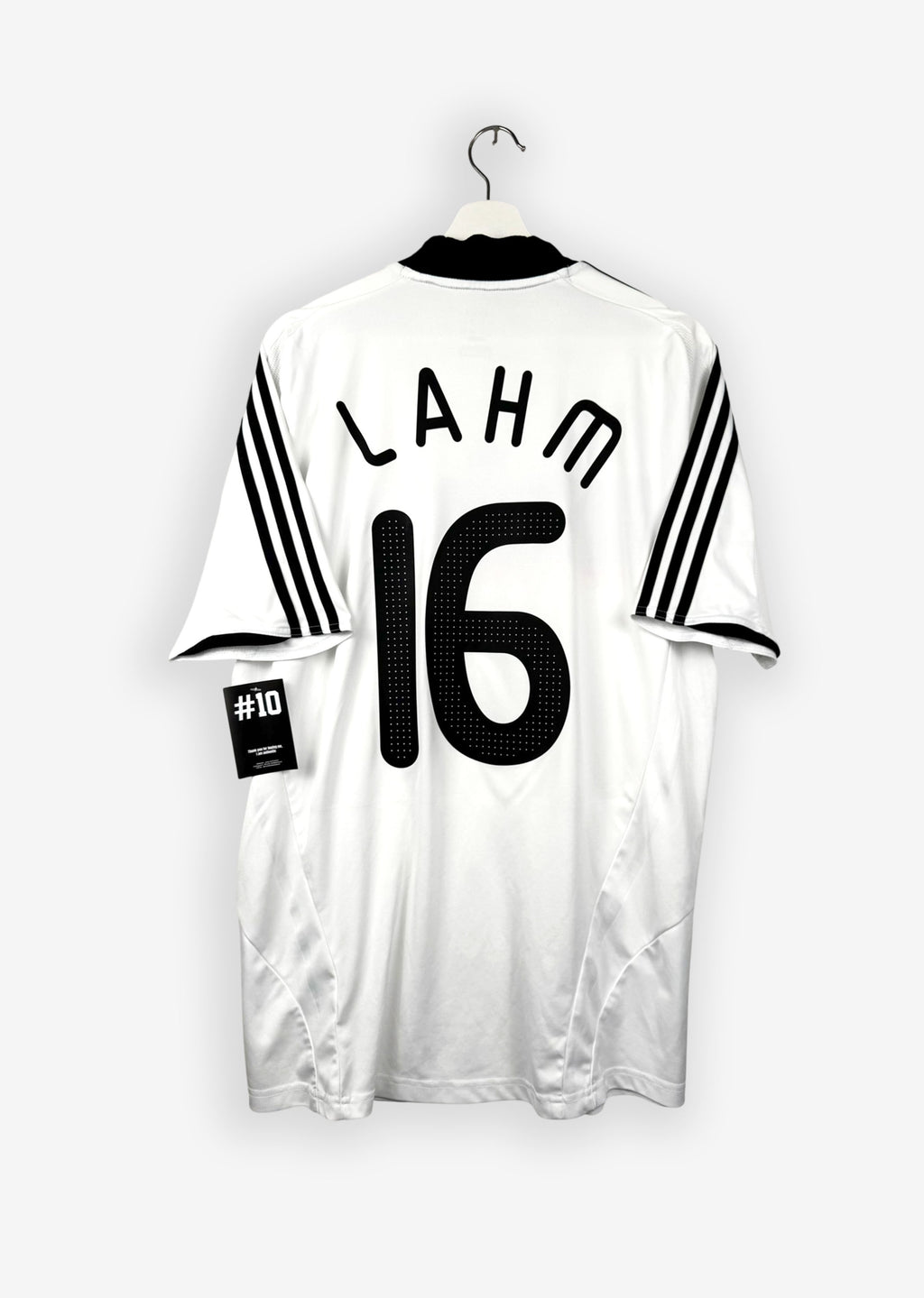 GERMANY 2008/09 HOME SHIRT - #16 LAHM (SIZE L)