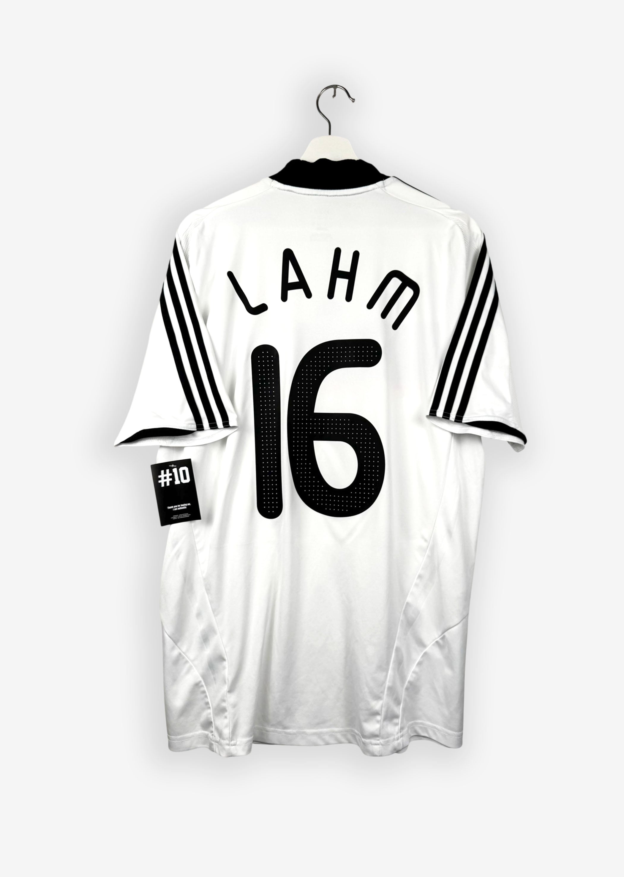 GERMANY 2008/09 HOME SHIRT - #16 LAHM (SIZE L)
