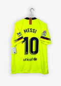 FC BARCELONA 2018/19 AWAY SHIRT - #10 MESSI (SIZE L)