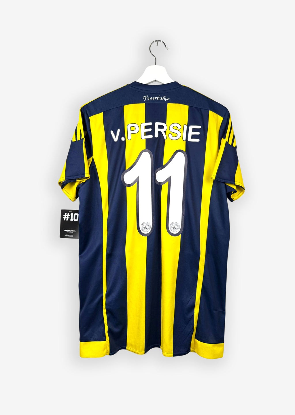 FENERBAHCE 2015/16 HOME SHIRT - #11 VAN PERSIE (SIZE L)