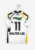 KSC LOKEREN 2012/13 HOME SHIRT - MATCHWORN/ISSUED #11 WALTER LEE (SIZE M)
