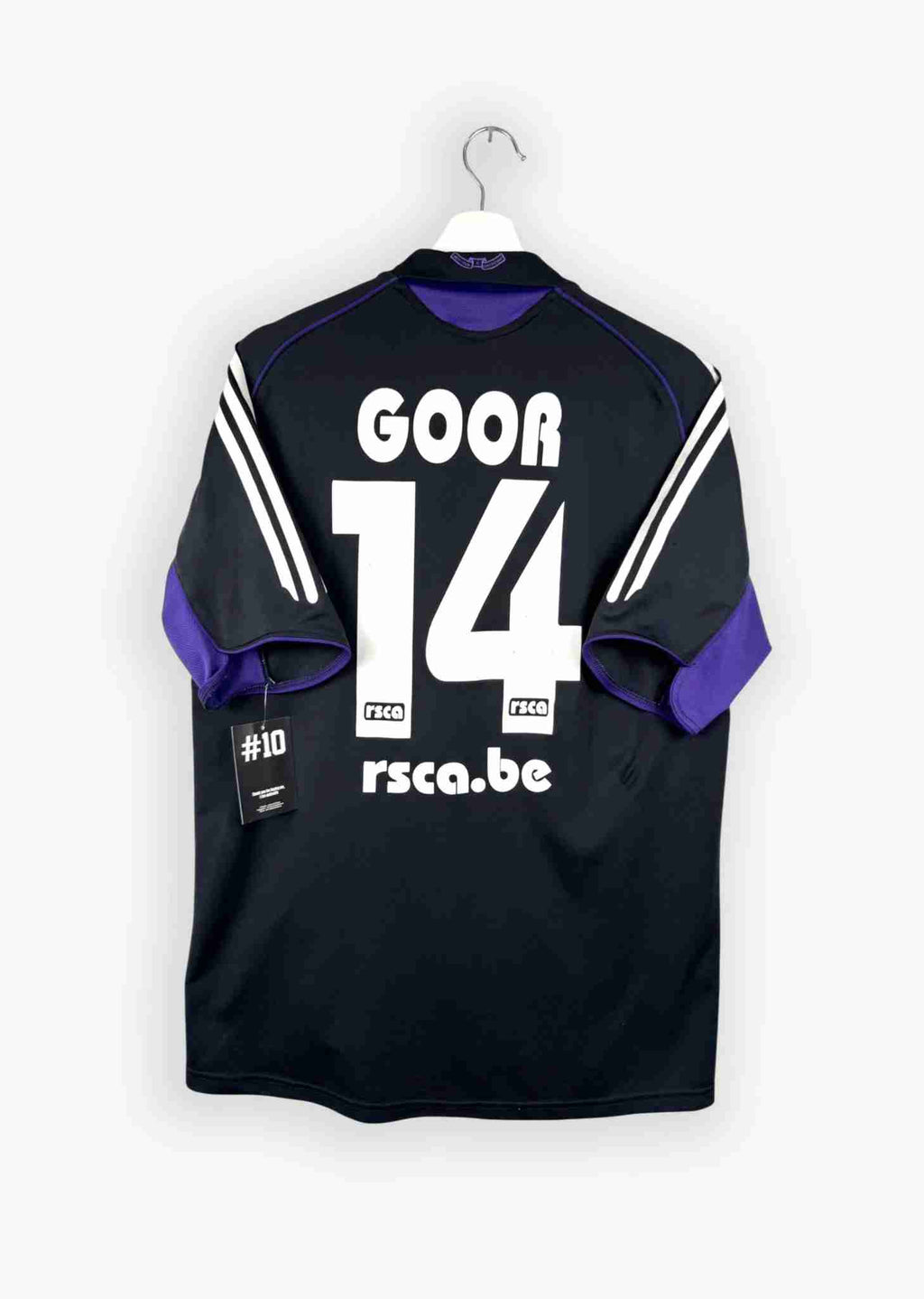 RSC ANDERLECHT 2005/06 AWAY SHIRT - #14 GOOR (SIZE M)